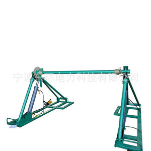 Cadre de support de câble de levage détachable sur mesure, grand enrouleur de câble, frein à disque hydraulique combiné horizontal, câble MV&HV - Product Image 1