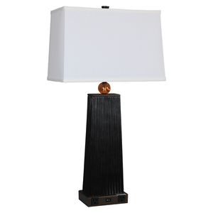 Lampe de table moderne et simple en métal, personnalisable, pour éclairage de chambre, alimentation rechargeable pour bureau - Product Image 3