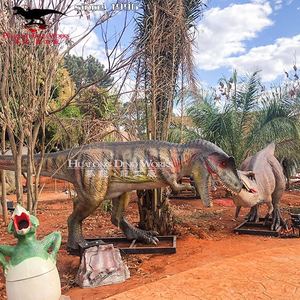 Aire de jeux jeux de combat de dinosaures annimatronic king dinosaures show <span class=keywords><strong>t</strong></span>-<span class=keywords><strong>rex</strong></span> fighting - Product Image 5