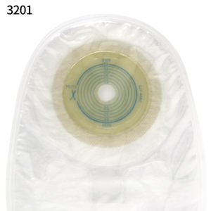 計量カード付きのウロストミーバッグ排水可能なポーチ一枚のストーマ用品人工肛門口腔ケア - Product Image 3