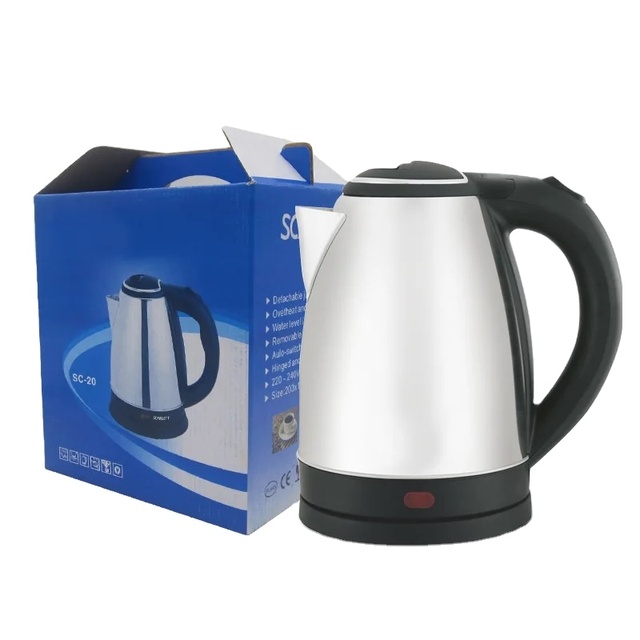 Electric Kettle Stainless Steel Kitchen Appliances Smart Kettle 1500W Whistle Kettle Samovar Tea Coffee Thermo Pot Gift
