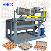 HNOC Machine de fabrication de plateaux pour pommes, poulet et œufs à partir de carton recyclé, 7000 pièces, prix compétitif
