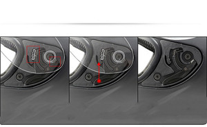 <span class=keywords><strong>Casque</strong></span> de <span class=keywords><strong>moto</strong></span> intégral exclusif transfrontalier en ABS à motif fibre de carbone <span class=keywords><strong>pour</strong></span> hommes et femmes - Product Image 5