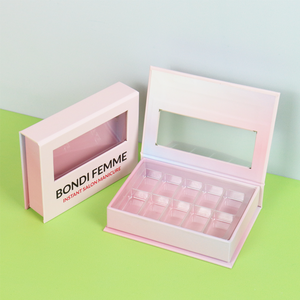 Luxury Paper Empty Gel Nail Care Bottle Packaging Box Set Nail Polish Oil Packaging Box Magnetic <b>Gift</b> Box with Customized - Product Image 2
