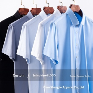 <span class=keywords><strong>Chemise</strong></span> d'été personnalisable à manches courtes pour <span class=keywords><strong>femme</strong></span>, en fibre de bambou, séchage rapide, <span class=keywords><strong>sans</strong></span> <span class=keywords><strong>repassage</strong></span>, style décontracté chic, vente en gros - Product Image 4