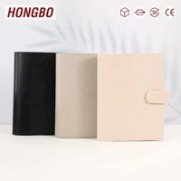 Agenda planificateur A5 en cuir de lézard Hongbo, best-seller, avec reliure à anneaux argentés de 35 mm, pochette/portefeuille personnel, y compris des enveloppes pour argent liquide