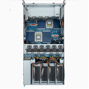 Serveur IA HPC personnalisé Gigabyte G493-ZB2 4U DP avec 8 x GPU PCIe Gen5 <span class=keywords><strong>AMD</strong></span> <span class=keywords><strong>EPYC</strong></span> 9004 Xeon <span class=keywords><strong>CPU</strong></span> Stock prêt pour le calcul GPU - Product Image 5