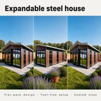 Casa Contenedor Desmontable de Lujo de 40 pies, Casa Móvil con Cocina y Baño, Casa Modular Portátil y Removible para Vivir