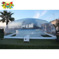 Dôme gonflable d'air de ballon de PVC durable de tente gonflable de couverture de piscine pour la piscine