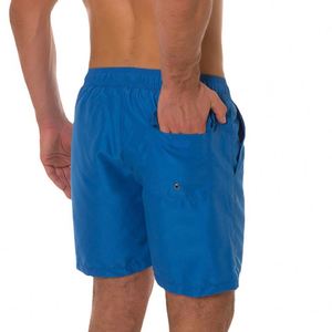 Beach Short Pants <b>Men'S</b> Solid Color Quick Dry Waterproof Mesh Thin Surf Board Shorts <b>Men</b> Swim <b>Trunks</b> With Compression Liner - Product Image 3
