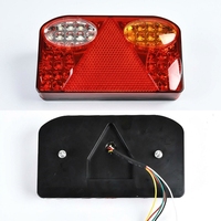 Feu arrière LED 12V/24V pour camion, remorque, camping-car – Lampe de signalisation universelle à large tension