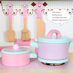 COMMIKI Giocattoli Educativi <span class=keywords><strong>in</strong></span> <span class=keywords><strong>Legno</strong></span> Frigorifero Giocattolo Cucina <span class=keywords><strong>in</strong></span> <span class=keywords><strong>Legno</strong></span> <span class=keywords><strong>per</strong></span> <span class=keywords><strong>Bambini</strong></span> Cucina Gioco Moderna - Product Image 4