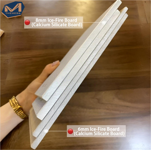 THEMEGA Panneau de glace et de feu en panneau de fibres haute densité imperméable ignifuge écologique pour l'école, l'hôtel et l'hôpital. - Product Image 2