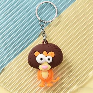 Wholesale Eco-Friendly Soft PVC Rubber Keychain <b>Custom</b> Logo 2D 3D UV Printing Durable Personal Design Promotion Gift <b>Key</b> Holder - Product Image 3