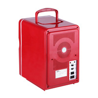 Mini-réfrigérateur/congélateur portable électrique 4L en plastique, populaire et en promotion, pour camping, maison et voiture