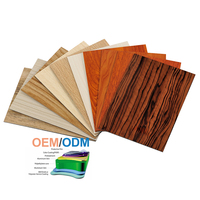 Vente flash - Panneaux muraux composites en aluminium à motif bois avec revêtement PE insonorisant de taille 4x8 pieds pour la façade des bâtiments de bureaux