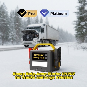 Démarreur de <span class=keywords><strong>batterie</strong></span> portable 24V <span class=keywords><strong>pour</strong></span> camion et véhicule lourd, 60000 mAh, 40000 mAh, <span class=keywords><strong>booster</strong></span> de <span class=keywords><strong>batterie</strong></span> de voiture 24V - Product Image 1