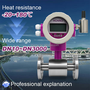 Industriële automatisering elektromagnetische flowmeter, uiterst nauwkeurige stroommeetapparatuur, digitale vloeistofstroommeter - Product Image 4