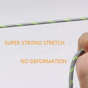 Cordones Redondos <span class=keywords><strong>de</strong></span> Estilo Deportivo para Exteriores, Duraderos, <span class=keywords><strong>de</strong></span> Poliéster con Patrón Impreso, Personalizables, para Montañismo, Senderismo y Caminatas, <span class=keywords><strong>de</strong></span> Larga Duración - Product Image 5