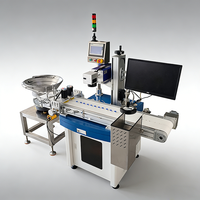 Système de codage laser UV 355μm avec alimentation automatique, vérification des codes QR, anti-duplication, élimination des défauts, tout-en-un
