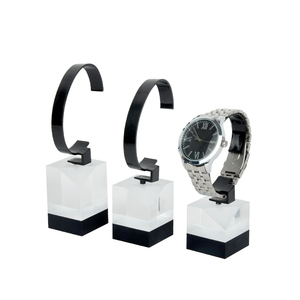 Biểu Tượng Tùy Chỉnh Nhựa Acrylic Xoay Đồng Hồ Thương Hiệu Cửa Hàng Bán Lẻ Cửa Hàng Kệ Showcase Set Màn Hình Chủ Đứng Cho Sang Trọng Đồng Hồ - Product Image 2