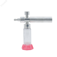 Concentré pour canon à mousse sans dilution, construction PET et acier inoxydable, lance à mousse haute pression portable