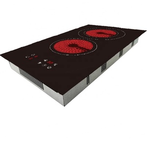 Placa de Cocción de Cerámica de Doble Cabezal de 20 Pulgadas - Product Image 4
