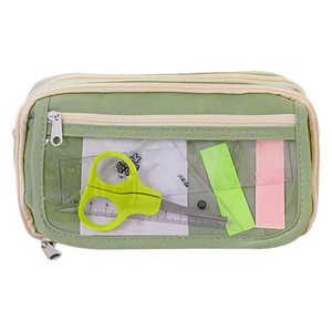 Vendita calda grande capacità creativa di colore solido scuola astuccio astuccio astuccio penne Creative astuccio - Product Image 4