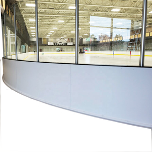 Açık ve kapalı için mobil beyaz plastik buz hokeyi Dasher panoları - Product Image 1