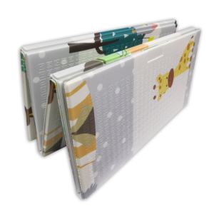 Tapete de Juego Plegable para Niños, Reversible, Impermeable, con Estampado Animal, Extra Grande, Portátil, No Tóxico, de Espuma XPE, para Acampar - Product Image 1