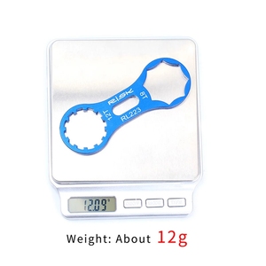 Herramienta de Reparación de Horquilla Delantera de Bicicleta de Aluminio RISK para SR <span class=keywords><strong>Suntour</strong></span> <span class=keywords><strong>XCR</strong></span>/XCT/XCM/RST MTB, Llave para Tapas de Horquilla Delantera, Herramientas de Desmontaje - Product Image 3