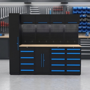 Gabinetes <span class=keywords><strong>de</strong></span> Herramientas Arlott con Múltiples Cajones para Garaje, <span class=keywords><strong>Taller</strong></span> <span class=keywords><strong>de</strong></span> Detallado Automotriz y Almacén - Product Image 6