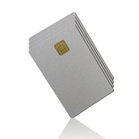 Tarjeta Java de PVC con impresión de plata inteligente con chip J2A040