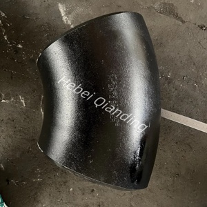 6 inch khuỷu tay 90 LR 90 độ sch80 khuỷu tay lắp ống <span class=keywords><strong>A234</strong></span> WPC khuỷu tay phụ kiện đường ống - Product Image 1