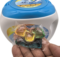 Capsules de lessive liquide personnalisées en vrac, dosettes de lessive concentrée