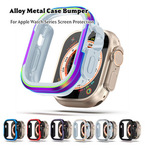 Protector de Parachoques Metálico Ultra-Style, Carcasa de Aleación de Aluminio para <span class=keywords><strong>Apple</strong></span> <span class=keywords><strong>Watch</strong></span> Series 11/10 42mm 46mm 49mm - Product Image 1