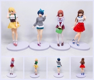 4 PCS/SET 18CM Rent a Girlfriend <span class=keywords><strong>Chizuru</strong></span> Mizuhara Anime Figure Ruka Sarashina Sakurasawa Sumi Figures Doll Toys - Product Image 2