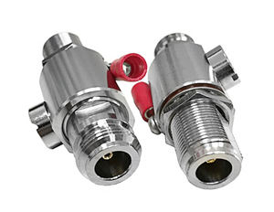 Pararrayos N hembra a N hembra mamparo Coaxial WiFi Protector contra sobretensiones con tubo de gas de 90/230 V 50 Ohm DC-6G - Product Image 1