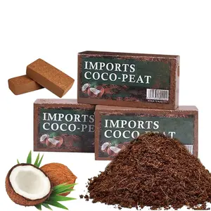 Coco Coir bata untuk tanaman, Premium sabut kelapa terkompresi 100% organik Coco Sair bata untuk tanaman berkebun tanaman herbal tanah