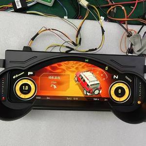 トヨタ FJ 2007-2022年式対応 12.3インチ デジタルクラスター LCDダッシュボード インストルメントパネル スピードメーター コックピット 車載マルチメディアプレーヤー - Product Image 3