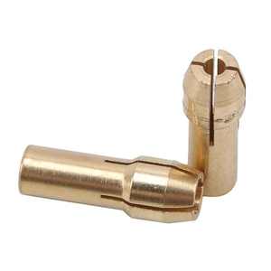 10 pièces/ensemble <span class=keywords><strong>Mini</strong></span> mandrin à pince en cuivre pour outil rotatif <span class=keywords><strong>Dremel</strong></span> 0.5-3.2mm mandrin à pince en cuivre pour accessoires d'outils <span class=keywords><strong>Dremel</strong></span> - Product Image 4