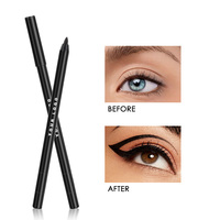 Crayon Eyeliner Waterproof Longue Tenue, Crayon Eyeliner Gel Lisse Anti-Bavures, Eyeliner Mat Marque Privée