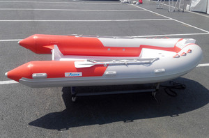 <span class=keywords><strong>ALIB</strong></span> 3.8m Bateau gonflable en aluminium pour le sauvetage Bateau à rames durable - Product Image 3