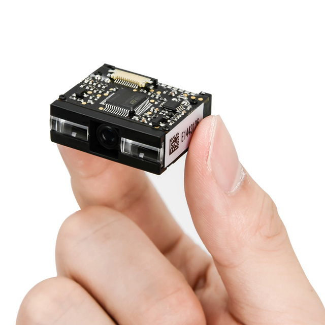 LV1000 Scan Head Mini Fixed Mount Barcode Scanner Engine Auto Sense QR Code Reader Module USB Stock