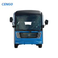 Bus électrique de tourisme entièrement fermé à 14 places, 72V100A, vitesse de 30-50 km/h et autonomie de 90 km, idéal pour l'industrie touristique - Vente chaude