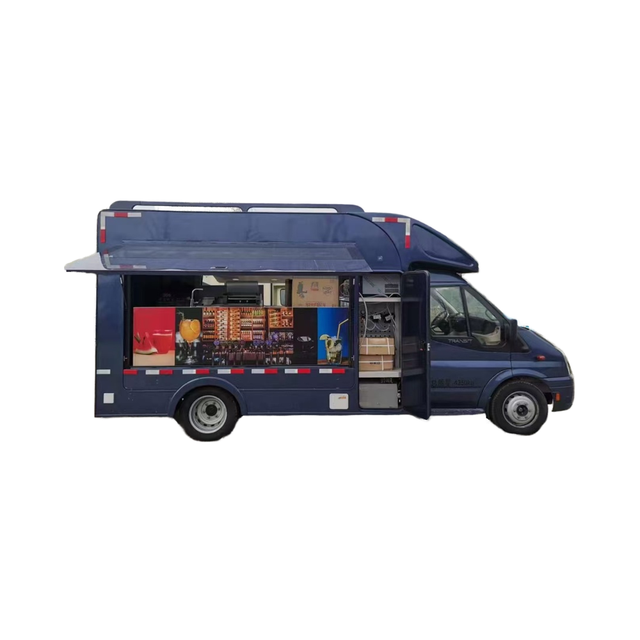 Proud VAN Italian Brand Truck for Coffee and Food Car Sales Tool for Entrepreneurship