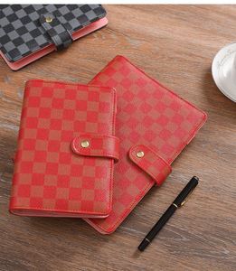 Factory Wholesale <b>A6</b> Mini PU Leather Loose-Leaf Agenda Planner <b>Binder</b> 6 <b>Ring</b> Budget Wallet Notebook Money Organizer Hardcover - Product Image 4