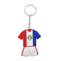 Accessoires de Merchandising pour Supporters de Football 2026 – Porte-clés Rechargeable en Acier Inoxydable avec Logo Personnalisé et Motif Animal (Cochon)