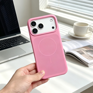 เคสโทรศัพท์ซิลิโคนเหลว S087 พร้อมแม่เหล็กสำหรับ iPhone 17 Pro Max เคสโทรศัพท์ซิลิโคนสำหรับ iPhone X~17 Pro Max - Product Image 1