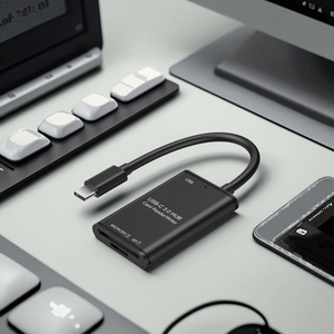 高速ポータブル<span class=keywords><strong>USB</strong></span> 3.0カードリーダー多機能タイプ-C 3 in 1 SD & TF付き送料無料 - Product Image 2
